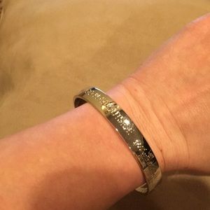 Kate Spade silver bangle